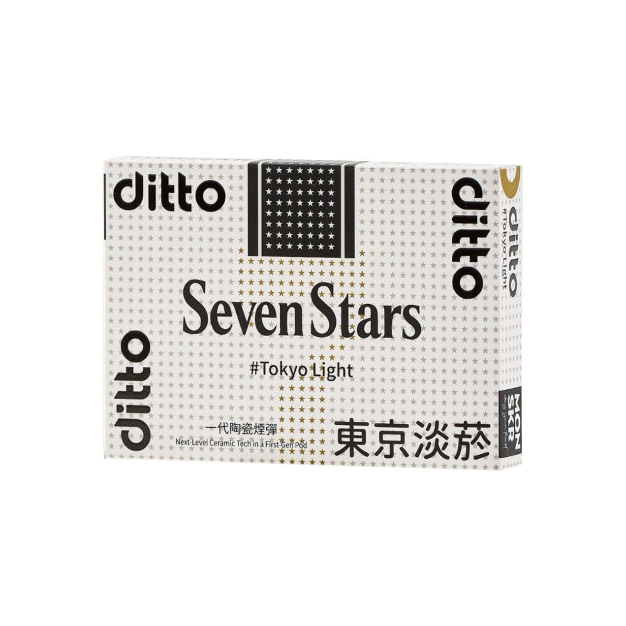 MONSKR ditto 東京淡菸 一代煙彈 (1盒3入)
